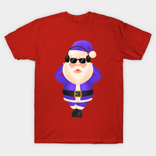 cool purple santa claus christmas by M_Mary